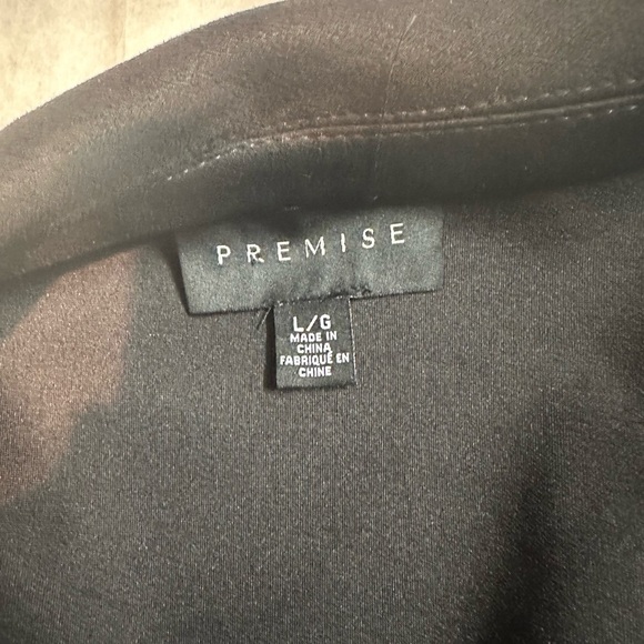 Premise Black Trench Coat for Women - Picture 9 of 10